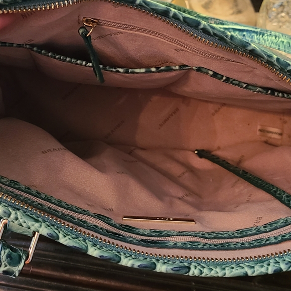 Brahmin Green Medium Asher Tote - Picture 4 of 5